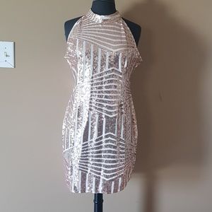 Sequin Tank Dress